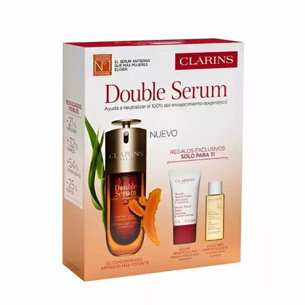 Clarins Double Serum 50ml Rinkinys 3 dalys