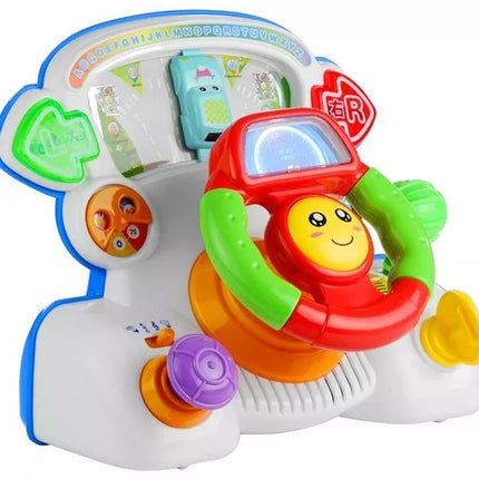 Interaktyvus vairas su edukaciniais garsais ir šviesomis