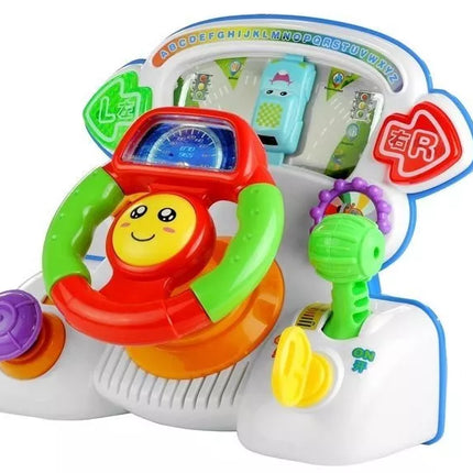 Interaktyvus vairas su edukaciniais garsais ir šviesomis