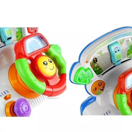 Interaktyvus vairas su edukaciniais garsais ir šviesomis