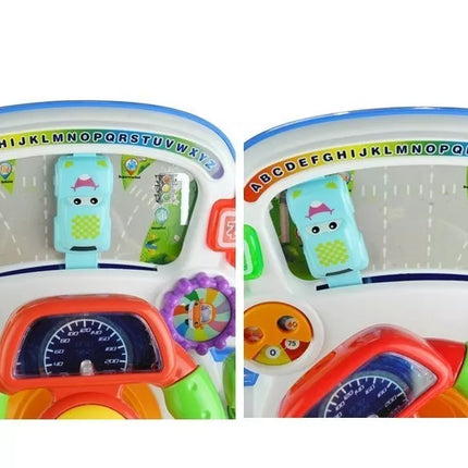 Interaktyvus vairas su edukaciniais garsais ir šviesomis