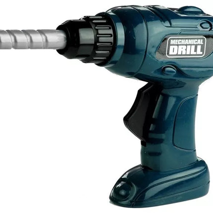 Aukštos kokybės įrankių rinkinys: akumuliatorinis gręžtuvas, plaktukas, atsuktuvas