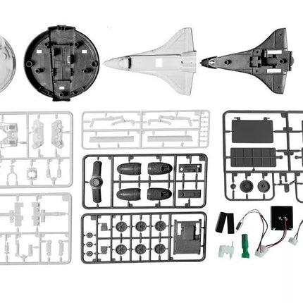 Erdvėlaivis Saulės Energija 3 viename Mėnulio Tyrinėjimo Laivynas "Pasidaryk pats" Kūrybinis