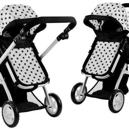 Lėlių vežimėlis Alice, universalus, 2 viename