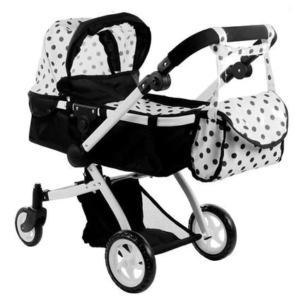 Lėlių vežimėlis Alice, universalus, 2 viename