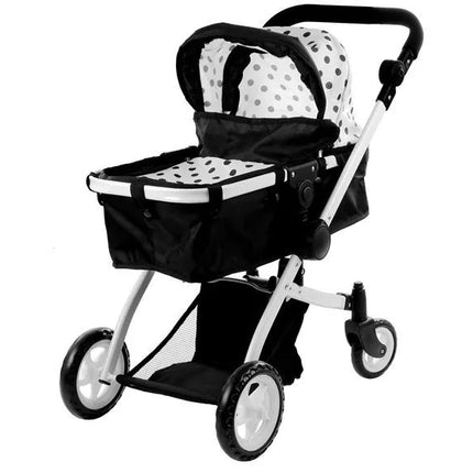 Lėlių vežimėlis Alice, universalus, 2 viename