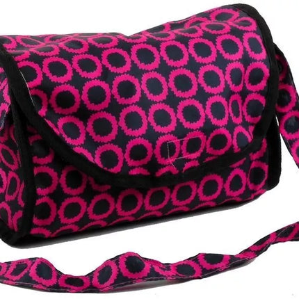 Retro lėlių vežimėlis Alice - XL rožinis