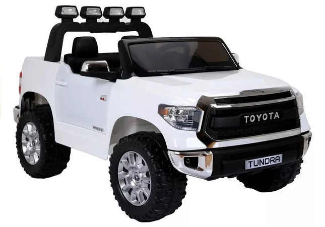 Toyota Tundra White - vaikiškas elektromobilis