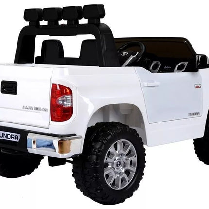 Toyota Tundra White - vaikiškas elektromobilis