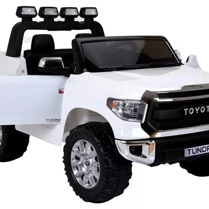 Toyota Tundra White - vaikiškas elektromobilis