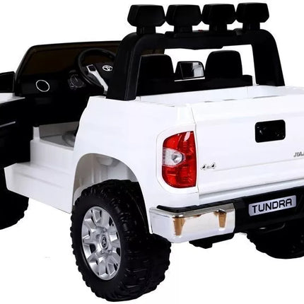 Toyota Tundra White - vaikiškas elektromobilis