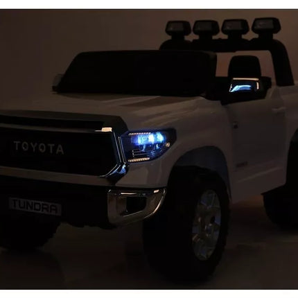 Toyota Tundra White - vaikiškas elektromobilis