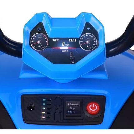 S601 Mėlynas - Elektrinis keturratis