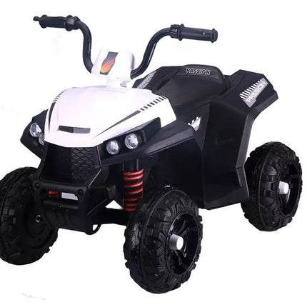 S601 Baltas - Elektrinis Važiuojamas Keturratis