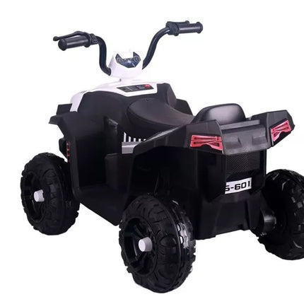 S601 Baltas - Elektrinis Važiuojamas Keturratis