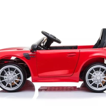 Mercedes GTR elektromobilis vaikams – raudonas