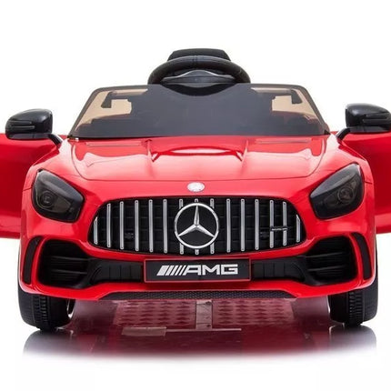 Mercedes GTR elektromobilis vaikams – raudonas