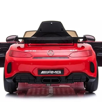 Mercedes GTR elektromobilis vaikams – raudonas