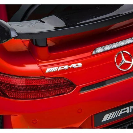 Mercedes GTR elektromobilis vaikams – raudonas