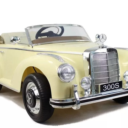 LS-618 Mercedes 300S Smėlio spalvos dažymas – Elektrinis automobilis važiavimui