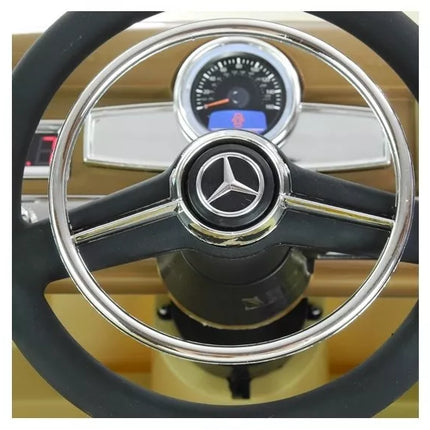 LS-618 Mercedes 300S Smėlio spalvos dažymas – Elektrinis automobilis važiavimui
