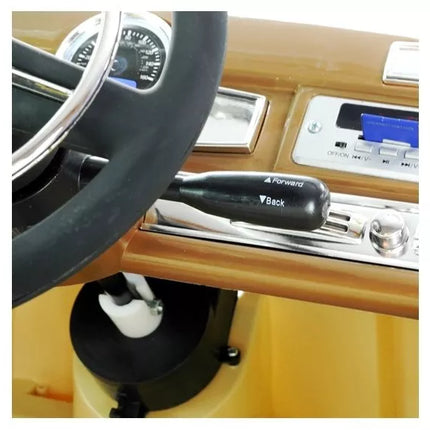 LS-618 Mercedes 300S Smėlio spalvos dažymas – Elektrinis automobilis važiavimui