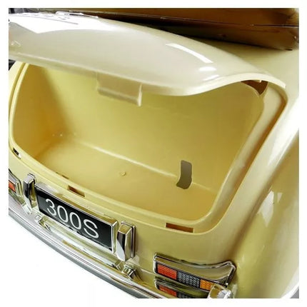 LS-618 Mercedes 300S Smėlio spalvos dažymas – Elektrinis automobilis važiavimui