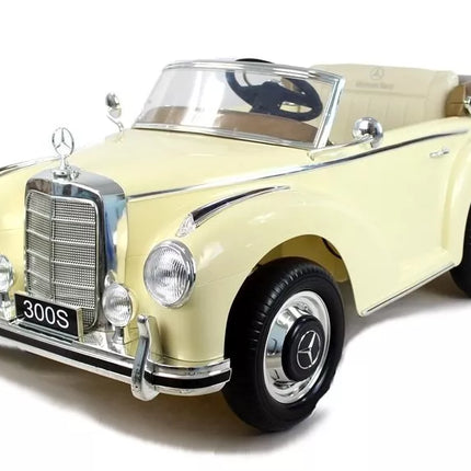 LS-618 Mercedes 300S Smėlio spalvos dažymas – Elektrinis automobilis važiavimui