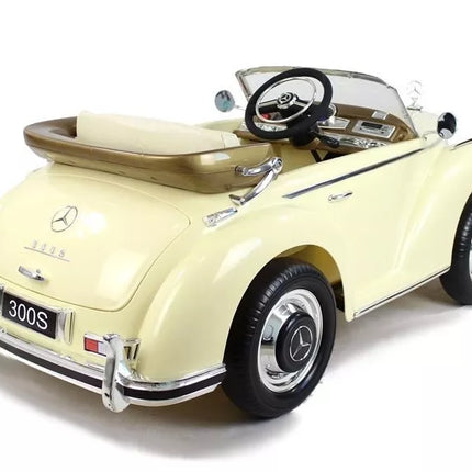 LS-618 Mercedes 300S Smėlio spalvos dažymas – Elektrinis automobilis važiavimui