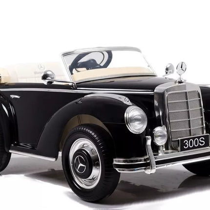 LS-618 Mercedes 300S Juoda spalva - Elektrinis vaikiškas automobilis