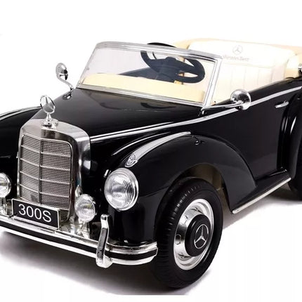 LS-618 Mercedes 300S Juoda spalva - Elektrinis vaikiškas automobilis