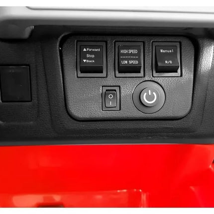 Vaikiškas elektromobilis Jeep HP012 - Raudonas