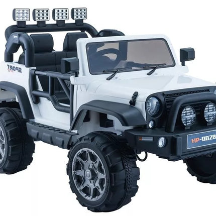 Vaikiškas elektromobilis Jeep HP012 - baltas