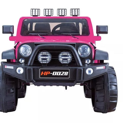 Vaikiškas elektromobilis Jeep HP012 - rožinis