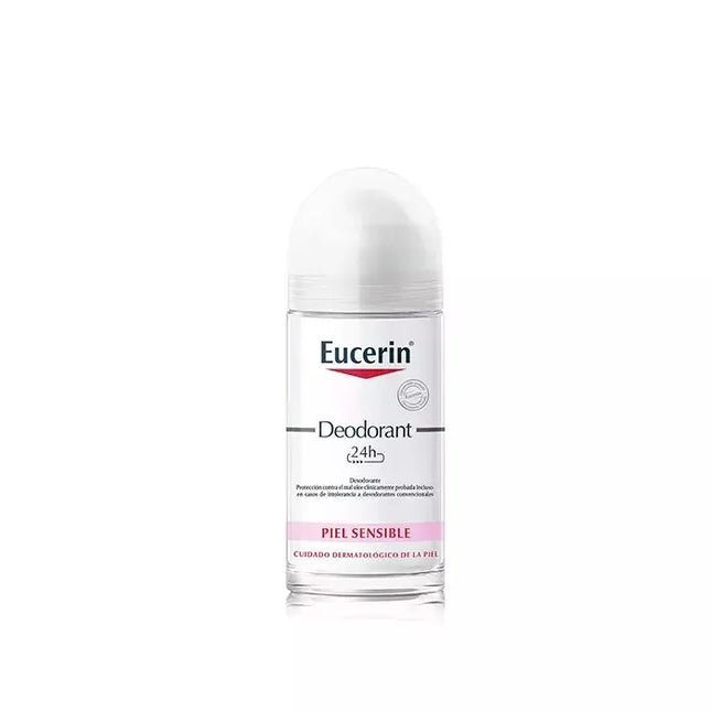 EUCERIN Dezodorantas jautriai odai, rutulinis, 24 val., 50 ml