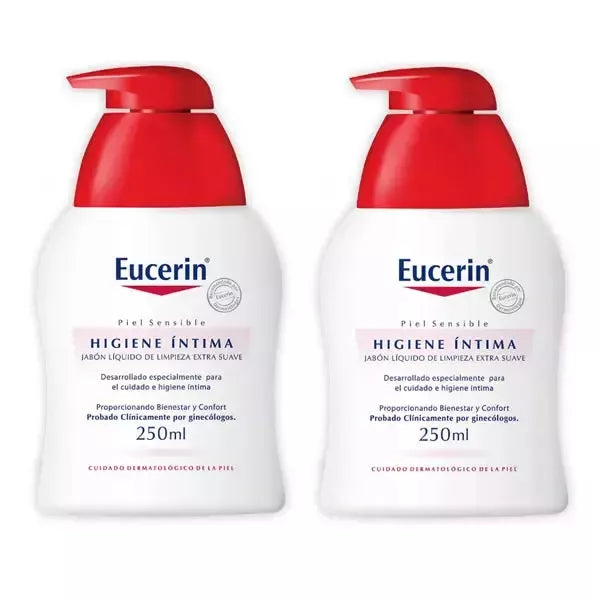 Eucerin Rinkinys Intimate Hygiene prausimosi priemonė su apsauga, 2x250ml