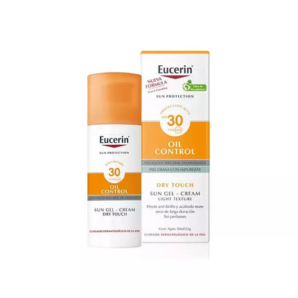 Eucerin Gel kremas Oil Control Dry Touch SPF30 50ml