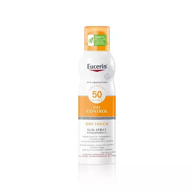 Eucerin Purškiklis nuo saulės Dry Touch SPF50 200ml