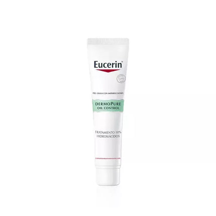 Eucerin Dermopure Oil Control Prieš spuogus veikianti priemonė su 10 hidroksi rūgščių 40ml