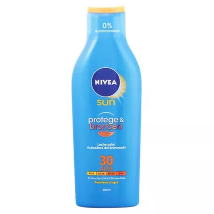 Nivea Sun Protect And Bronze įdegį skatinantis losjonas nuo saulės SPF30 200ml