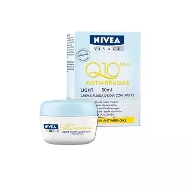 Nivea Q10 Plus Dieninis kremas nuo raukšlių ir pigmentinių dėmių, mažinantis poras, 50ml