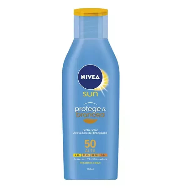 Nivea Sun Protect And Bronze įdegį skatinantis losjonas nuo saulės SPF50 200ml