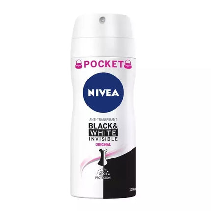 Nivea Black & White Invisible Original Dezodorantas purškalas 100ml