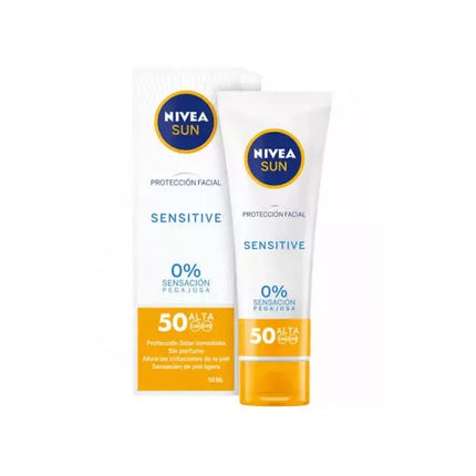 Nivea Sun veido apsauginis kremas jautriai odai SPF50 50ml