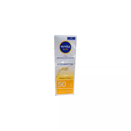 Nivea Sun Veido apsauginis kremas nuo blizgesio, vidutinis atspalvis, SPF50, 50ml