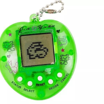 Elektroninis žaislas „Tamagotchi“ gyvūnėlis, žalias
