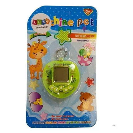 Elektroninis žaislas „Tamagotchi“ gyvūnėlis, žalias