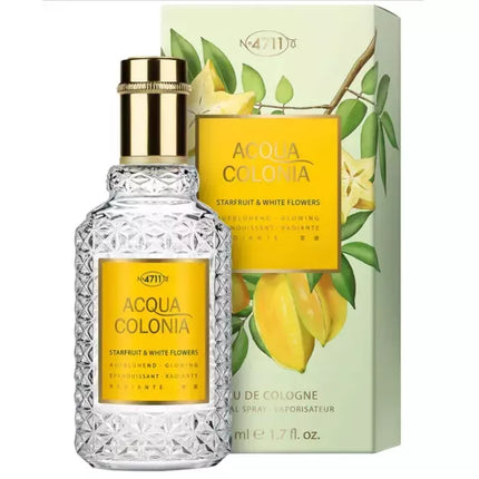 4711 Acqua Colonia Starfruit ir Baltosios Gėlės Eau De Cologne Purškalas 50ml