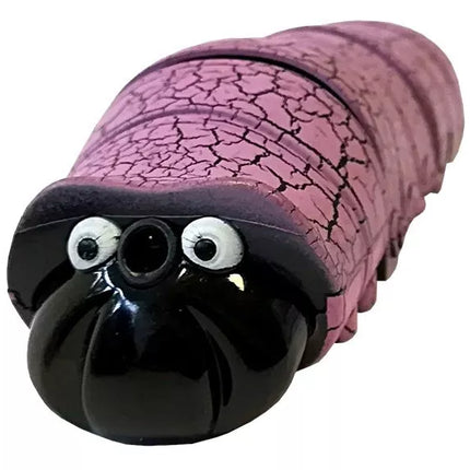 Infraraudonųjų spindulių vikšrinis robotas, vengiantis kliūčių, purpurinis