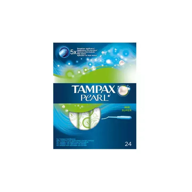 Tampax Pearl Súper 24 Vnt.